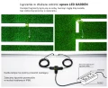 Gotowa oprawa LED hermetyczna IP68 IK10 najazdowa zewnętrzna zoomLED® GARDEN RGB+CCT srebrna 