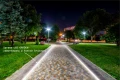 Gotowa oprawa LED hermetyczna IP68 IK10 najazdowa zewnętrzna zoomLED® GARDEN RGB+CCT srebrna 