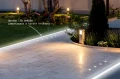 Gotowa oprawa LED hermetyczna IP68 IK10 najazdowa zewnętrzna zoomLED® GARDEN RGB+CCT srebrna 