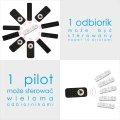 Sterownik WT5 TUYA + RT10 do opraw LED AQU rgb & GARDEN rgb+cct