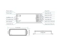 Sterownik WT5 TUYA + RT10 do opraw LED AQU rgb & GARDEN rgb+cct