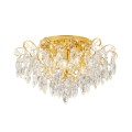 Lampa , plafon kryształ FENOULLET 1 oprawa sufitowa 39602 Eglo