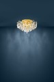 Lampa , plafon kryształ FENOULLET 1 oprawa sufitowa 39602 Eglo