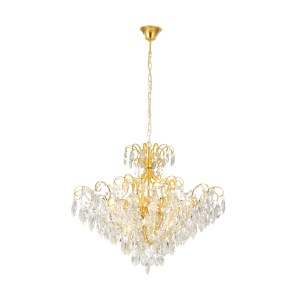 Żyrandol kryształowy 9XE14 FENOULLET 1 Lampa wisząca 39606 Eglo