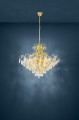 Żyrandol kryształowy 9XE14 FENOULLET 1 Lampa wisząca 39606 Eglo
