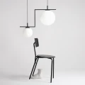 Lampa wisząca ZAC 2 MATT black 1038H1_2 ALDEX