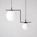 Lampa wisząca ZAC 2 MATT black 1038H1_2 ALDEX