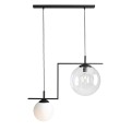Lampa wisząca ZAC 2 MIX czarna 1038H1 ALDEX