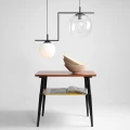 Lampa wisząca ZAC 2 MIX czarna 1038H1 ALDEX