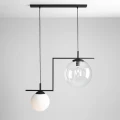 Lampa wisząca ZAC 2 MIX czarna 1038H1 ALDEX