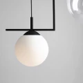 Lampa wisząca ZAC 2 MIX czarna 1038H1 ALDEX