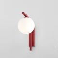Kinkiet czerwony lampa ścienna ZAC WALL RED WINE 1038C15_2 ALDEX
