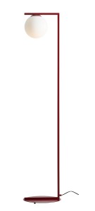 Lampa podłogowa ZAC FLOOR RED WINE czerwona 1038A15_1 ALDEX