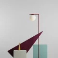 Lampa podłogowa ZAC FLOOR RED WINE czerwona 1038A15_1 ALDEX
