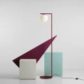 Lampa podłogowa ZAC FLOOR RED WINE czerwona 1038A15_1 ALDEX