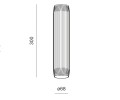 Tubka nasufitowa GU10 30cm TRIBA midi GU10 surface 47065 AQFORM