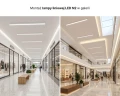 Lampa LED liniowa sufitowa natynkowa ściemnialna CCT ciepło – zimna 2700K – 6500K zoomLED® N2 CRI>90 biała 