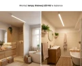 Lampa LED liniowa sufitowa natynkowa ściemnialna CCT ciepło – zimna 2700K – 6500K zoomLED® N2 CRI>90 biała 
