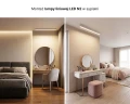 Lampa LED liniowa sufitowa natynkowa ściemnialna CCT ciepło – zimna 2700K – 6500K zoomLED® N2 CRI>90 biała 