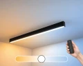 Lampa LED liniowa sufitowa natynkowa ściemnialna CCT ciepło – zimna 2700K – 6500K zoomLED® N2 CRI>90 czarna