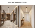 Lampa LED liniowa sufitowa natynkowa ściemnialna CCT ciepło – zimna 2700K – 6500K zoomLED® N2 CRI>90 czarna