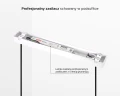 Lampa LED liniowa wisząca ściemnialna CCT ciepło – zimna 2700K – 6500K zoomLED® L5 CRI>90 biała