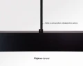 Lampa LED liniowa wisząca ściemnialna CCT ciepło – zimna 2700K – 6500K zoomLED® L5 CRI>90 czarna