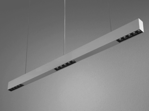 Lampa wisząca led RAFTER points 133 LED section  37°  50595 czarny odbłyśnik  AQFORM