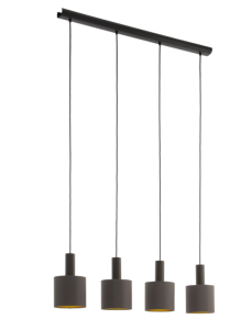 CONCESSA 1  97685  lampa wisząca cappucciono/złoty  EGLO
