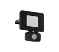 FAEDO 3  97459  lampa zewnętrzna z czujnikiem ruchu led czarna  IP44  EGLO