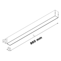 Lampa sufitowa led Set Tru 86 led  45948 Aqform