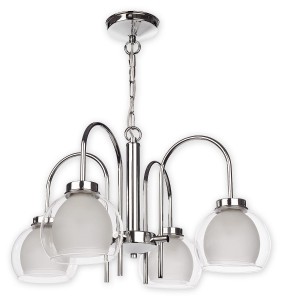 Lampa wisząca  Dexy żyrandol 4 pł.  chrom O2044 W4 CH  Lemir