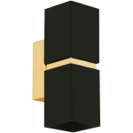 PASSA 95373 KINKIET LED CZARNY/ZŁOTY  EGLO