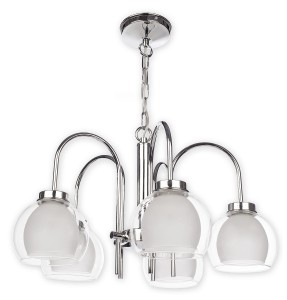 Lampa wisząca  Dexy żyrandol 5 pł.  chrom O2045 W5 CH  Lemir