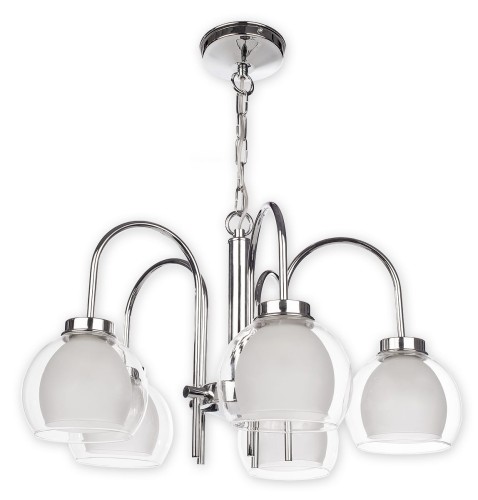 Lampa wisząca  Dexy żyrandol 5 pł.  chrom O2045 W5 CH  Lemir