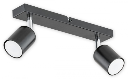 DENIS O2622 P2 CZA lampa sufitowa regulowana czarna LEMIR