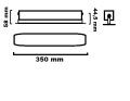 Lampa natynkowa Illu 30   50.2101.  kinkiet regulowany led   Chors