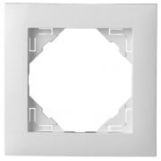 EFAPEL Ramka pojedyncza Base 90910  TMF kość słoniowa