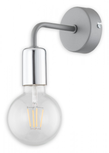 Pixi  O2740 K1 SZA kinkiet szary/chrom Lemir