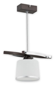 Astred zwis 1 pł. / chrom + rdza wenge O2281 W1 RW LEMIR