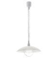 Alvez  96474 lampa wisząca regulowana biała Eglo