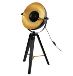 COVALEDA  49617  LAMPA STOŁOWA CZARNO-ZŁOTA  EGLO