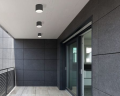 HEXA GRAPHITE  9565  oprawa sufitowa zewnętrzna grafit IP44  NOWODVORSKI