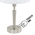 Solo  91238 lampa stołowa z wyłącznikiem dotykowym Eglo