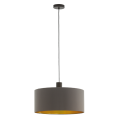 CONCESSA 1  97683  lampa wisząca cappuccino/złoty  EGLO