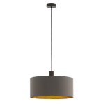 CONCESSA 1  97683  lampa wisząca cappuccino/złoty  EGLO