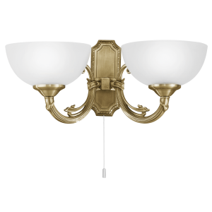 Lampa ścienna klasyczna Savoy  kinkiet z wyłącznikiem  Eglo  82752