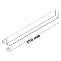 Kinkiet led łazienkowy Set Tru 57 LED  hermetic  26363 IP44  Aqform
