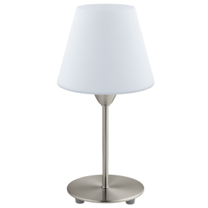 DAMASCO 1 95785 LAMPA STOŁOWA NIKIEL MAT  EGLO