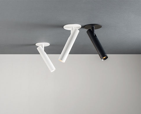 Lampa wpuszczana śnieżnobiała Moi R IN   15.3101. G78.060 oprawa do zabudowy led Chors